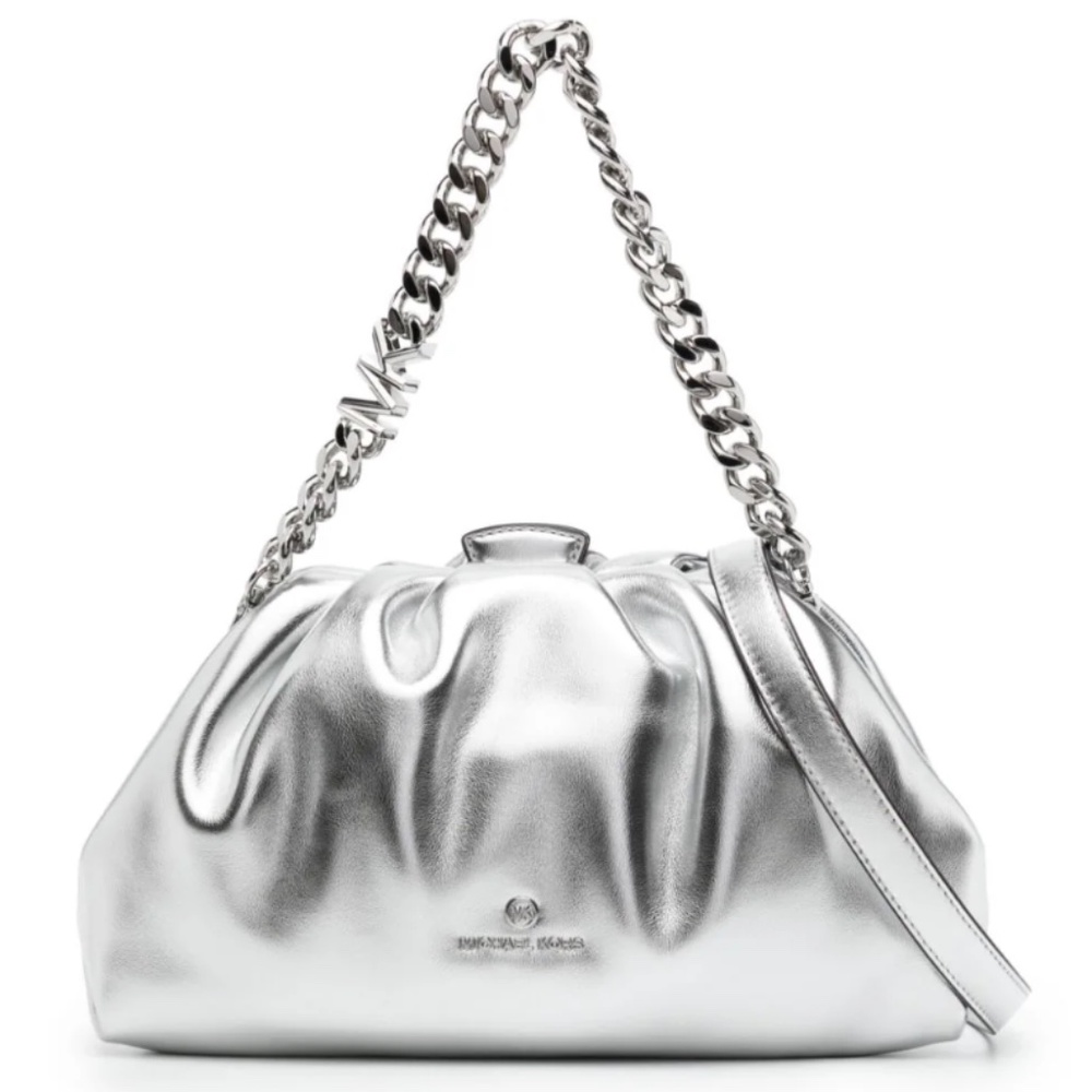 MICHAEL KORS Nola Small Metallic Crossbody Bag